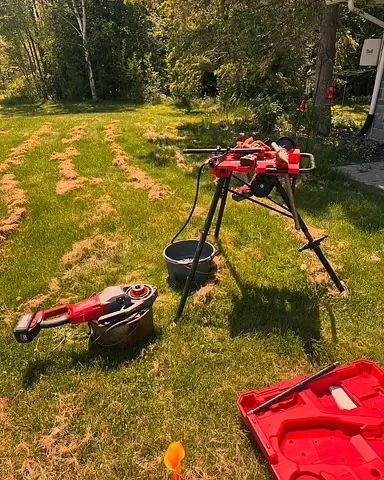 Gas piping and connections installed to code by Burt’s Breeze